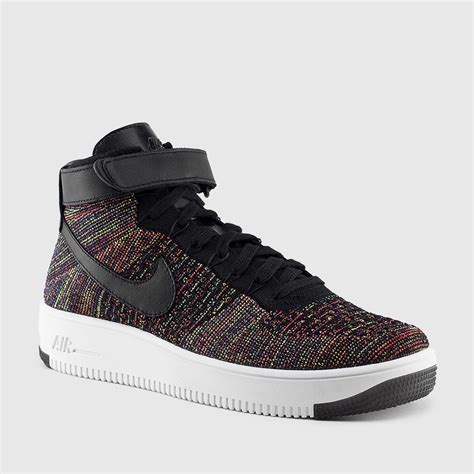 multicolor high top sneakers.